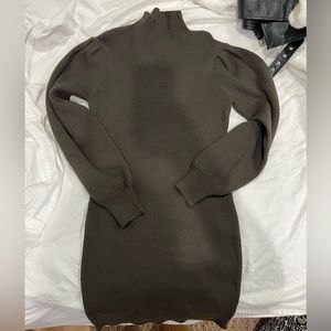 New Green Sweater Dress